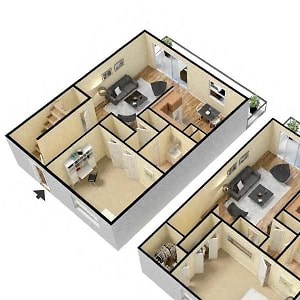 One bedroom apartments available